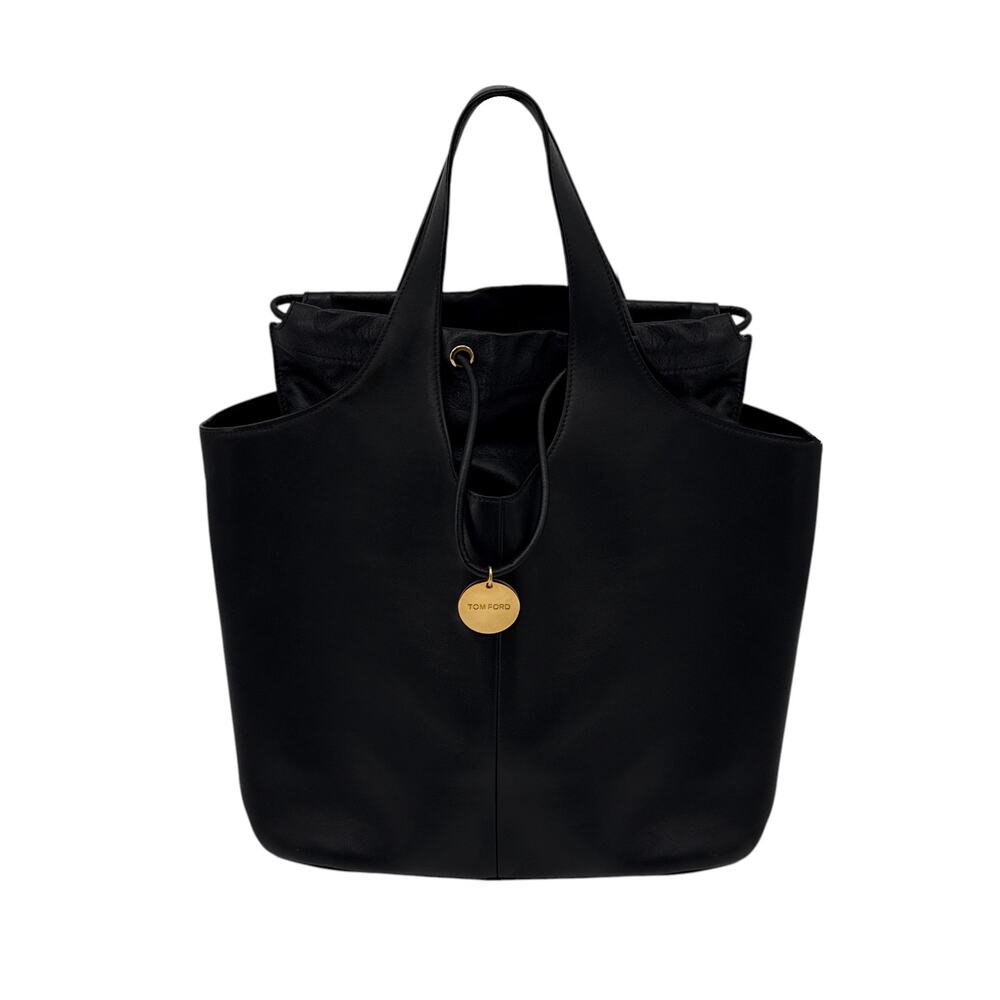 TOM FORD Miranda Tote Bag with Pouch in Black